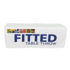 Full Color Fitted Table Throw for 8 foot table