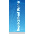 47.25 x 92 Banner for QuickSilver Retractable Stands