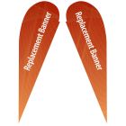 16 Foot Double Sided Replacement Teardrop Banner