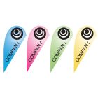 Teardrop Banner Design - Gradient