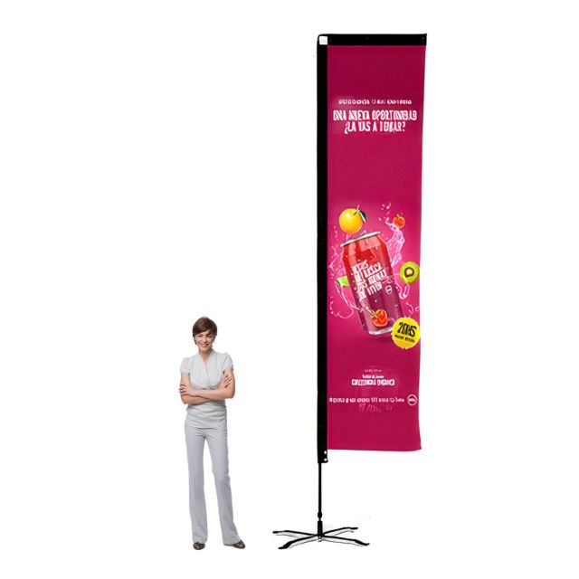 14 Foot Rectangular Flag Banner