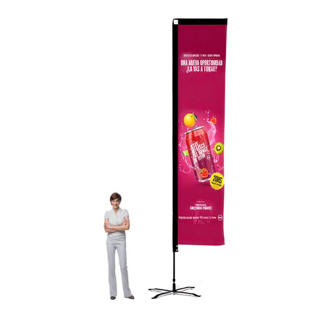 14 Foot Rectangular Flag Banner