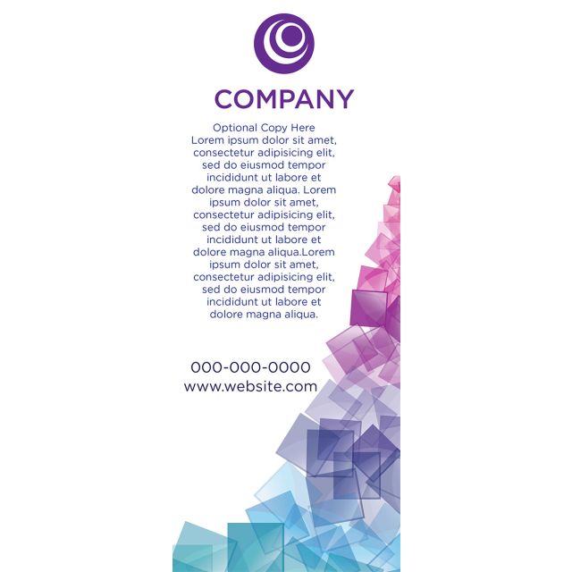 Banner Design - Cubes