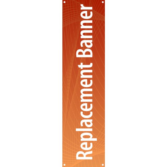 18 x 71 Banner for Outdoor Banner Stands