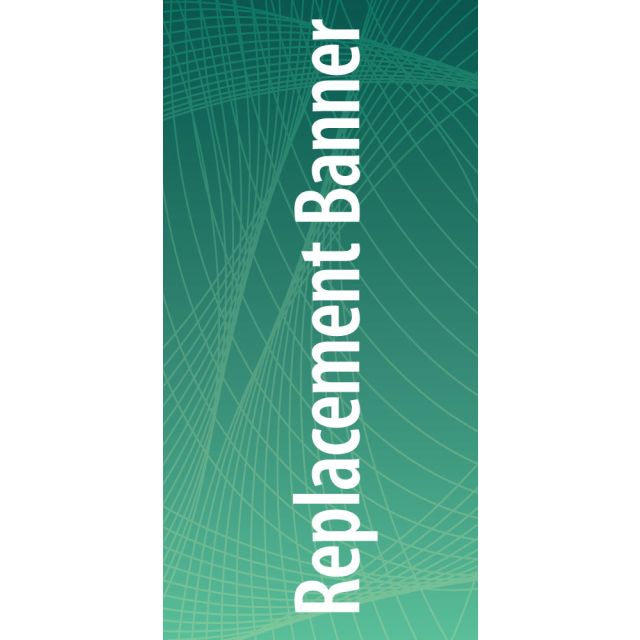 48 x 96 Banner for Mini Large Format Banner Stands