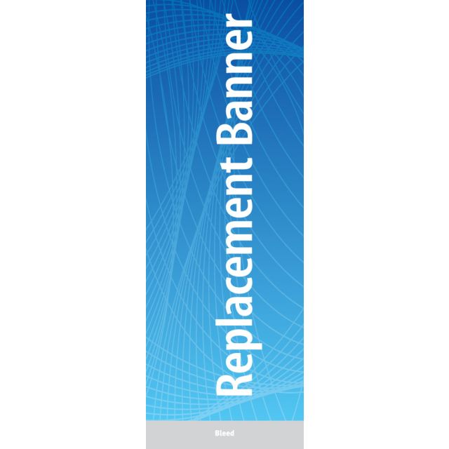 33.4 x 86.625 Banner for Expand Retractable Stands