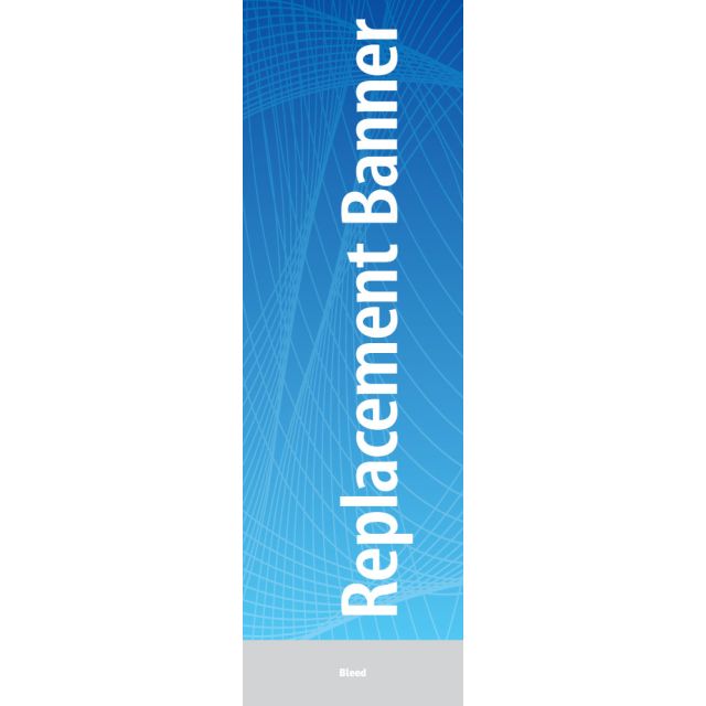 33.4 x 96.5 Banner for Roll Up Classic Retractable Stands