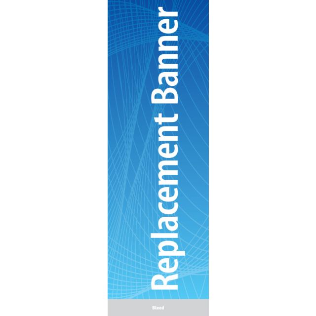 35.5 x 105 Banner for Contender Retractable Stands