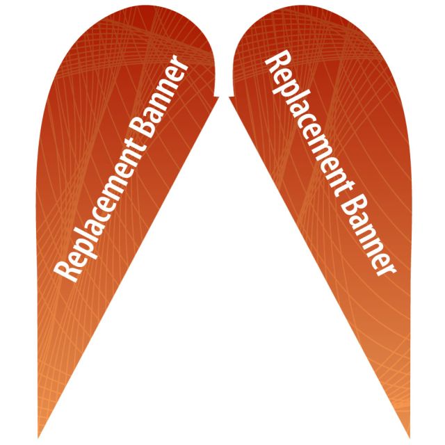 Medium Double Sided Replacement Teardrop Banner