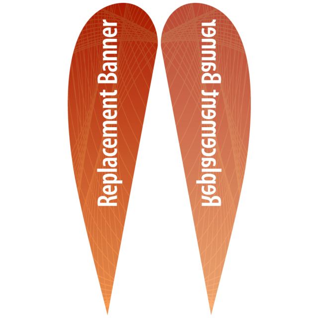 XL Single Sided Replacement Teardrop Banner