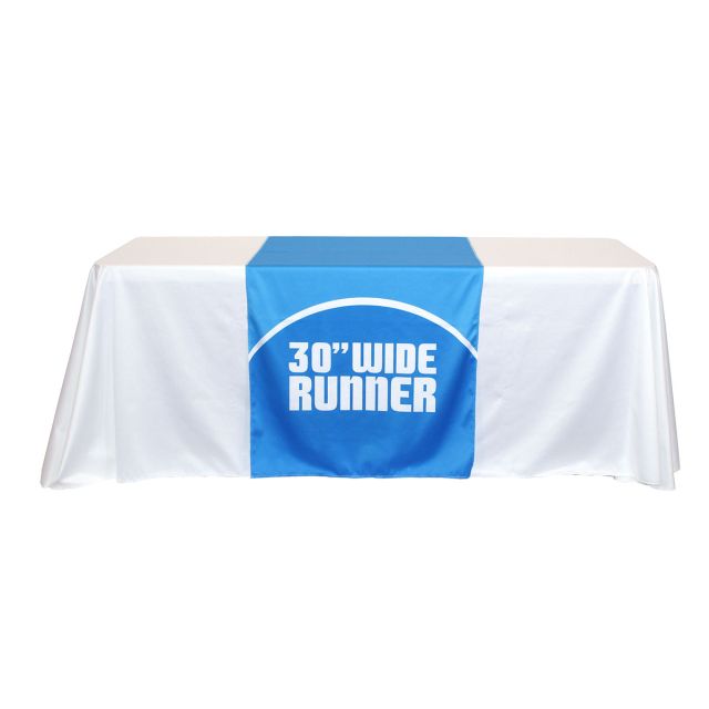 Full Color 30 Inch Wide Table Runner