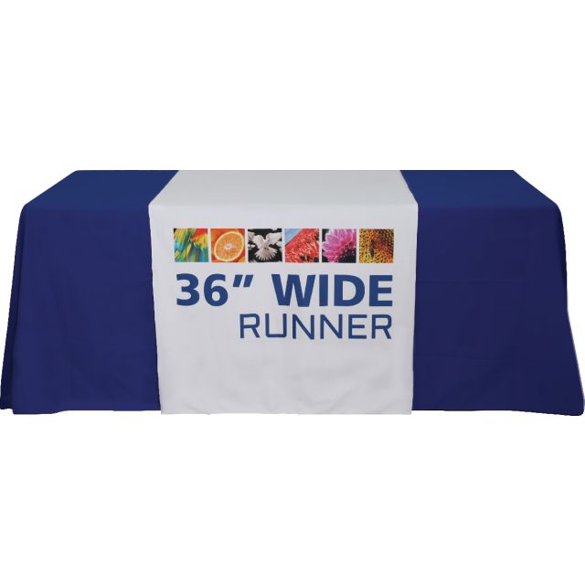 Full Color 36 Inch Wide Table Runner
