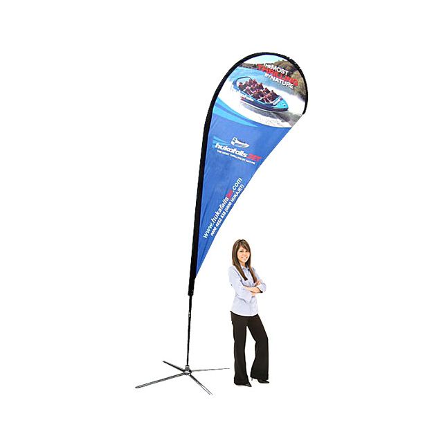 Teardrop Banner Medium Outdoor Banner Stand