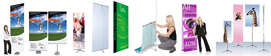 portable banner stands